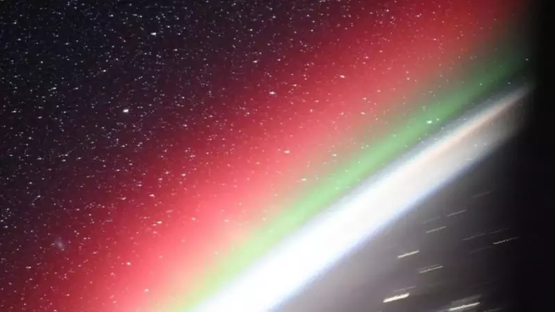 NASA Astronaut's Rare Photo Captures Earth's Aurora, City Lights & Andromeda Galaxy