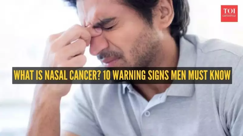 Nasal Cancer: Rising Risk for Men, Key Symptoms & Prevention Tips