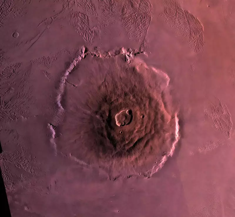 NASA's Mars Discovery: Frost Found on Solar System's Largest Volcano Olympus Mons