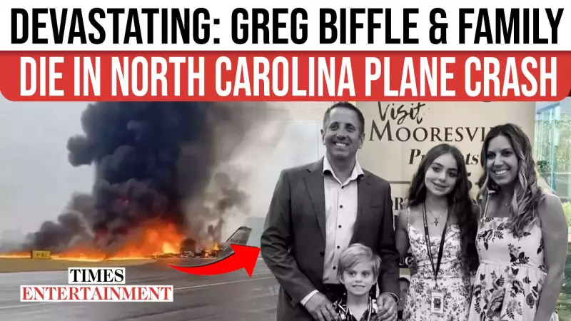 NASCAR Legend Greg Biffle, Wife & Kids Die In NC Plane Crash