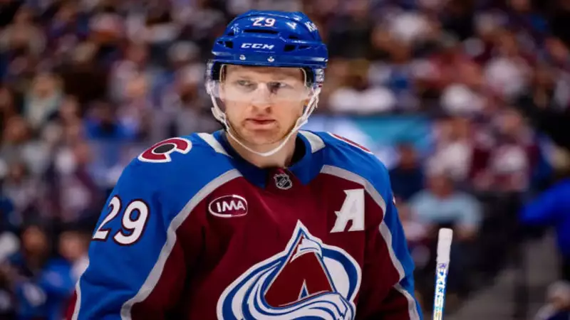 Nathan MacKinnon Crowned NHL's First Star After Record 26-Point November