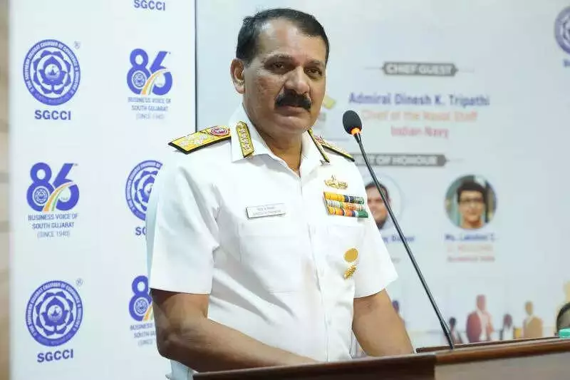 Navy Chief Envisions Woman Admiral Soon, Highlights India's Maritime Prowess