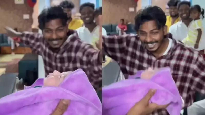 New Dad's Viral Dance to Dhurandhar Song on Baby Girl's Birth Melts Hearts
