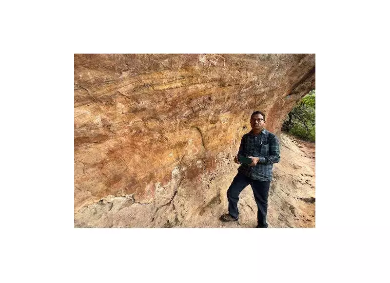 New Prehistoric Rock Art Site Discovered in Telangana, Tally Crosses 100