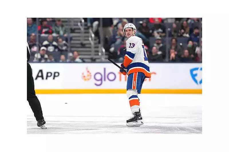 NHL Shock: Islanders' Mathew Barzal Ejected for Violent Slash on Blue Jackets' Marchment