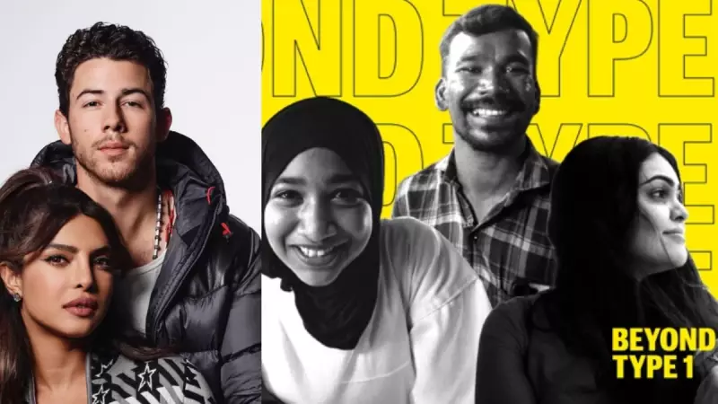 Nick Jonas & Priyanka Chopra Launch Beyond Type 1's First India Campaign