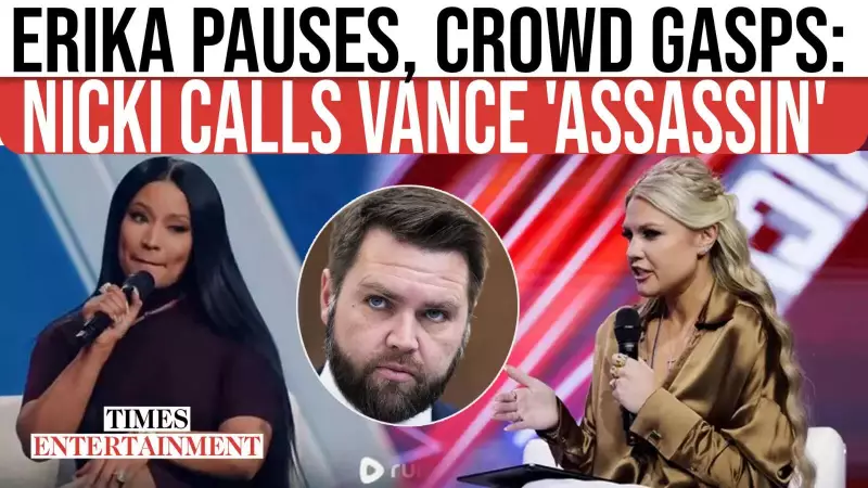 Nicki Minaj Calls VP J.D. Vance 'Assassin' at TPUSA Event, Sparks Viral Frenzy