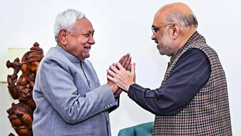 Nitish Kumar Meets PM Modi, Amit Shah in Delhi After Historic 10th Oath