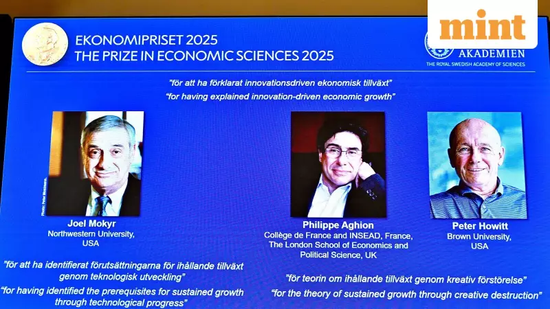 Nobel Economics Prize 2025: India's Tech Growth & Disruption Challenge
