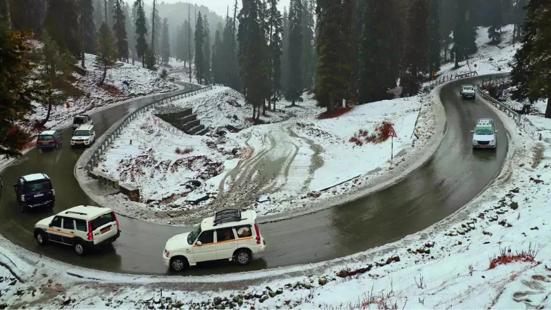 North India Shivers: Snowfall, Dense Fog Grip Region as Chillai-Kalan Begins