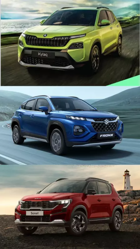 November 2025's Top-Selling Sub-Compact SUVs: Brezza Leads, Nexon Follows