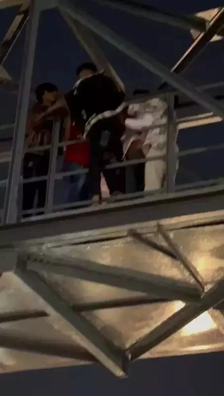 NSUI Members Save 28-Year-Old Man from Suicide on Ahmedabad Footbridge