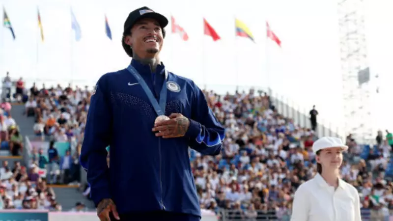 Nyjah Huston Skates Through LA Airport, Eyes LA 2028 Olympics