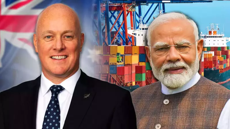 NZ-India FTA Faces Hurdle: PM Luxon Backs Deal, Coalition Partner NZ First Rejects