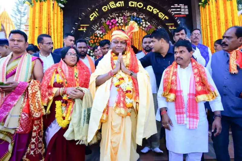 Odisha CM Majhi Lays Rs 312 Cr Maa Tarini Shrine Foundation, Unveils Mega Keonjhar Plan