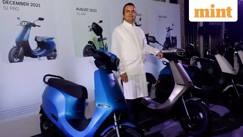 Ola Electric Sales Hit 8-Month Low as GST Cut Widens Price Gap with ICE Rivals