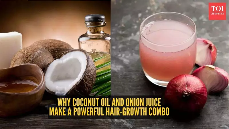 Onion Juice & Coconut Oil: 2 Powerful Home Remedies for Hair Growth