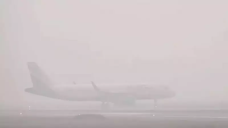 Over 100 Flights Cancelled at Delhi Airport as Dense Fog Grips North India
