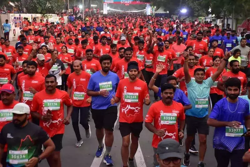 Over 25,000 Run in Coimbatore Marathon 2025, Raising Funds for Cancer Care