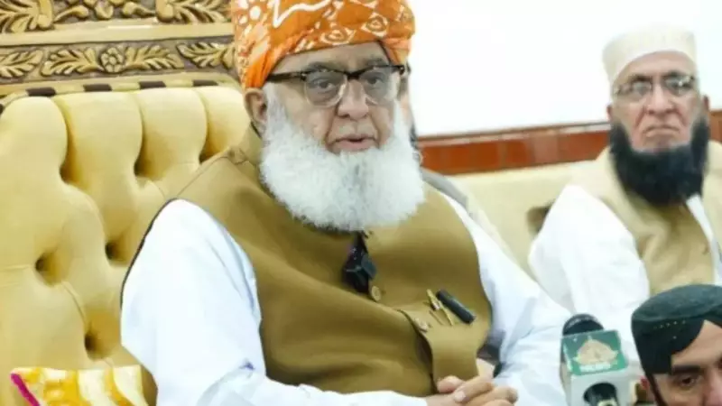 Pak Cleric Fazlur Rehman Questions India-Pakistan Tensions, Slams Army