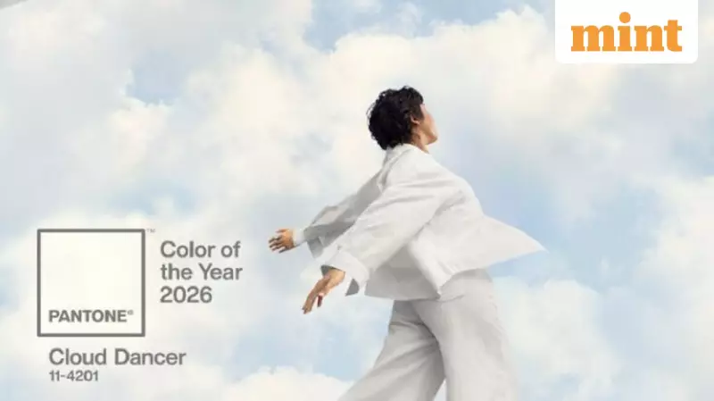 Pantone's 2026 Color of the Year is Cloud Dancer, a Shade of White