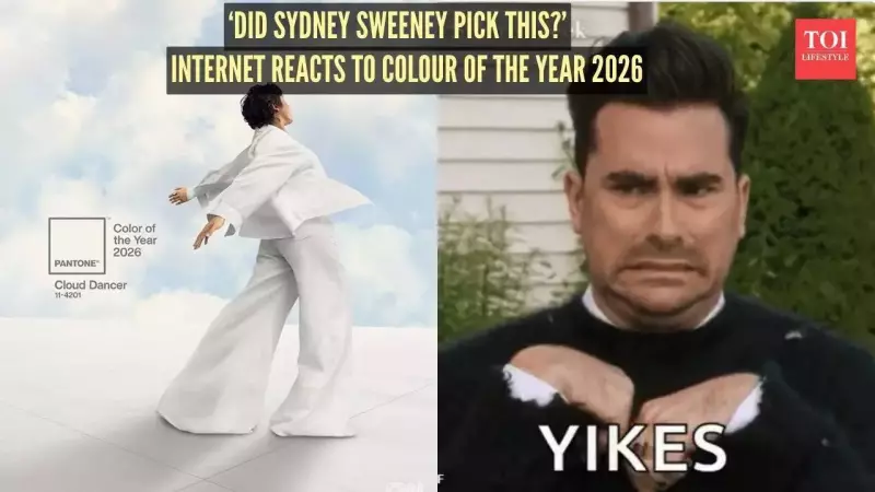 Pantone's White 'Cloud Dancer' as 2026 Colour of the Year Sparks Online Backlash