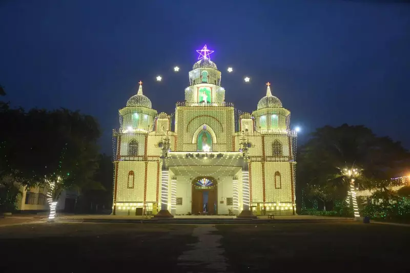 Patna's Historic Churches Glow with Festive Spirit for Christmas 2023