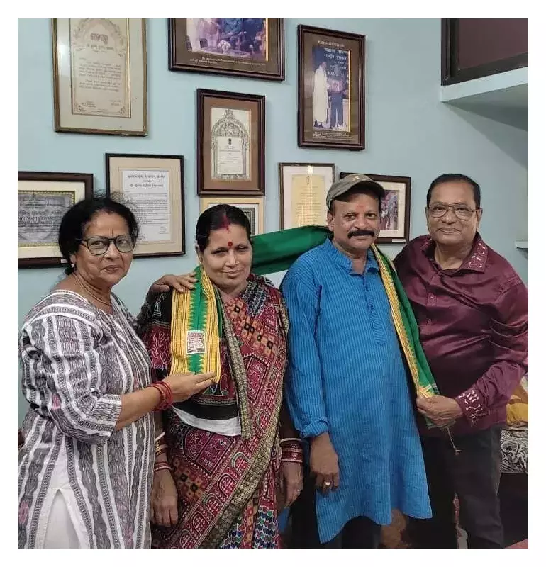 Pattachitra Artisan Couple to Receive Prestigious Shilp Guru & National Awards