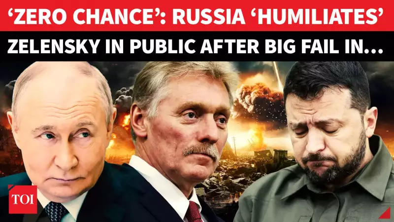 Peskov Mocks Zelensky: Ukraine's War & Governance in Deep Crisis, Says Kremlin