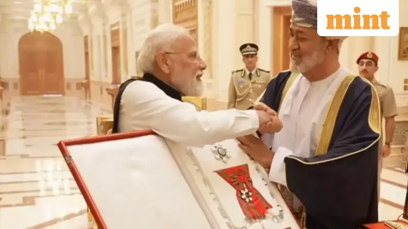 PM Modi Awarded Oman's Top Honour, His 29th International Award