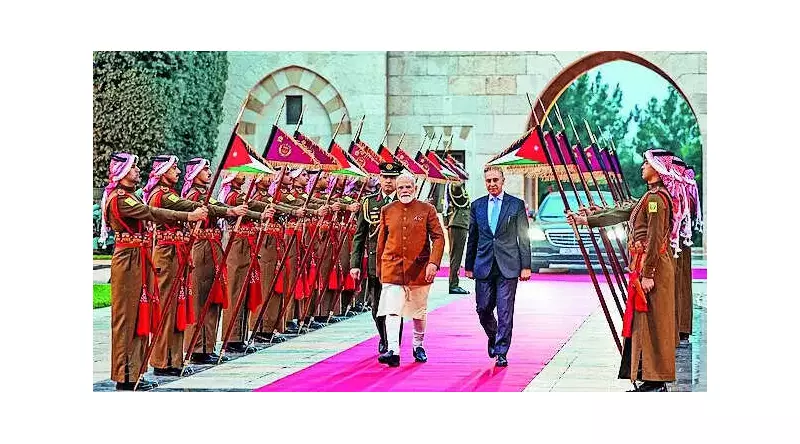PM Modi in Jordan: Bilateral Talks Focus on Counter-Terrorism, Gaza Peace & Boosting Trade