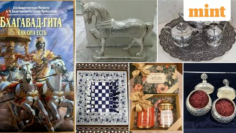PM Modi's Gifts to Putin: Assam Tea, Saffron, Silver Horse & Gita