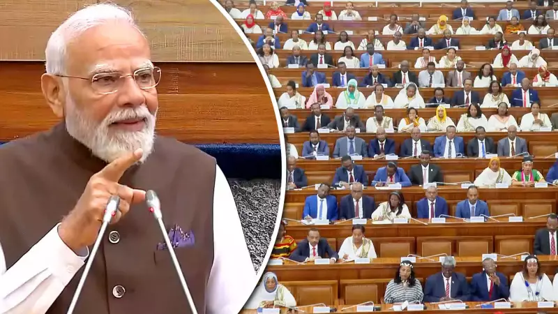 PM Modi's Historic Ethiopia Parliament Speech: Vande Mataram, Shared Roots & Global South Vision