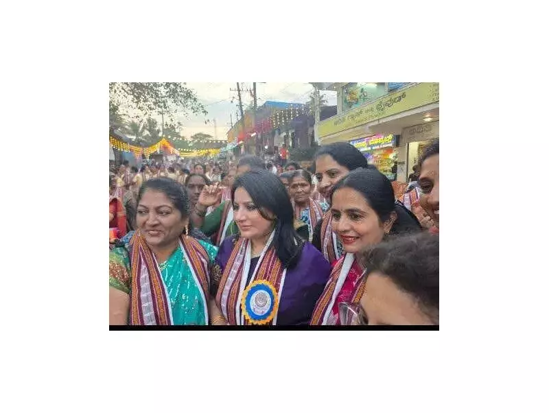 Pooja Gandhi Urges Minister to Strengthen Kannada Schools, Protect Language