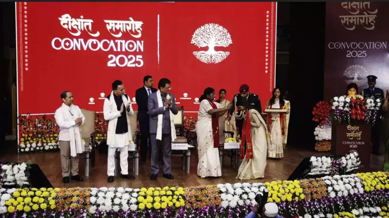 President Murmu at FDDI Convocation 2025: Urges Youth to Lead in Footwear Innovation