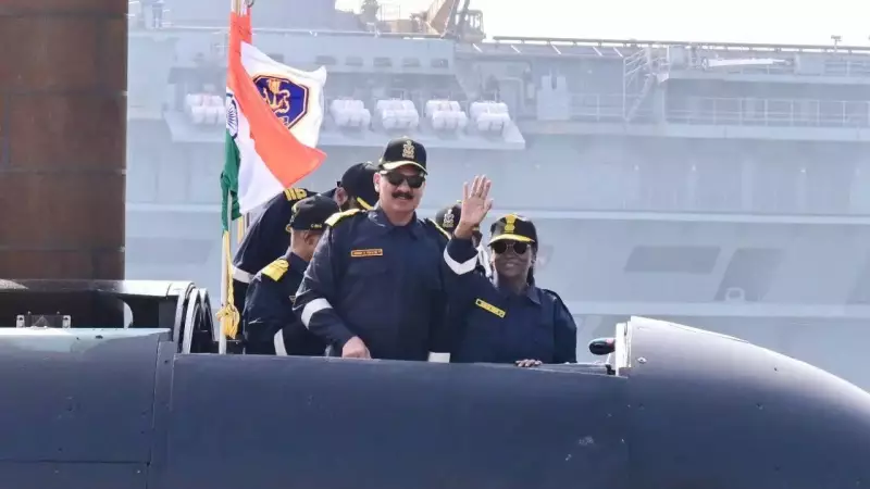 President Murmu Embarks on Historic Submarine Sortie at Karwar Naval Base