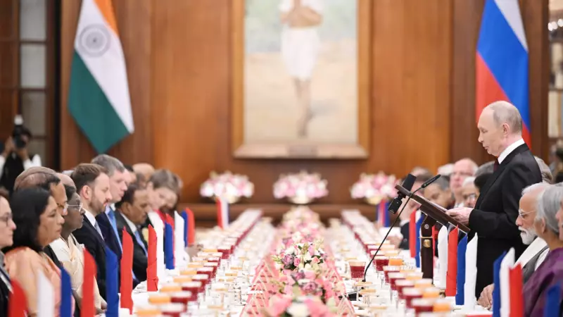 President Murmu Hosts Lavish Vegetarian Feast for Putin, Blending Diplomacy with Culinary Heritage