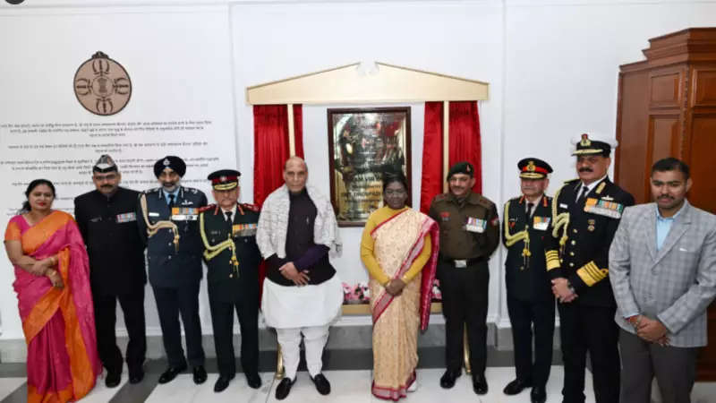 President Murmu Inaugurates Param Vir Dirgha Gallery at Rashtrapati Bhavan
