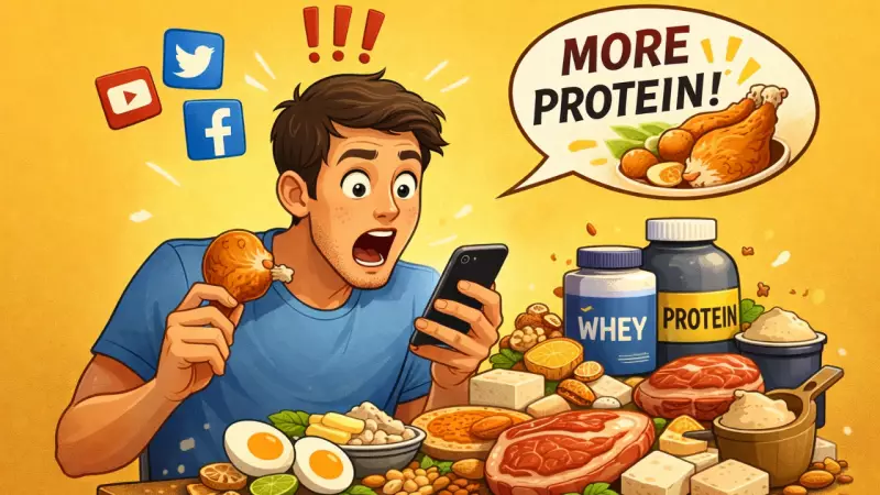 Protein Overload: Expert Warns Against Social Media Hype, Reveals Right Intake