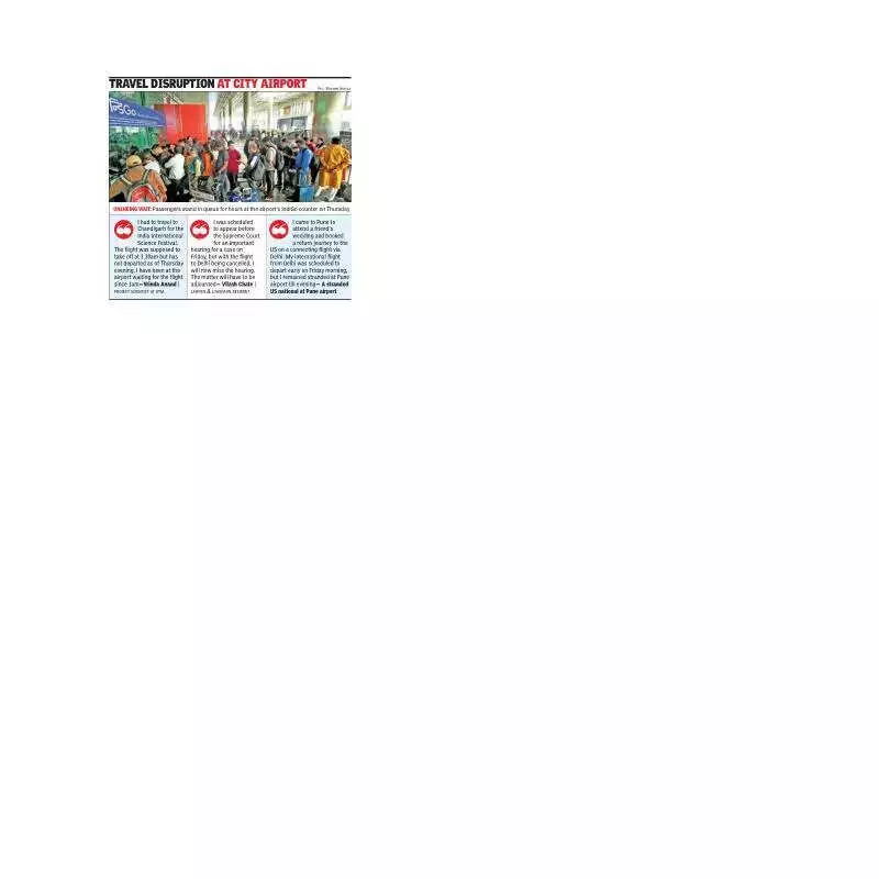 Pune Airport Chaos: 16 IndiGo Flights Cancelled, Passengers Stranded for Hours