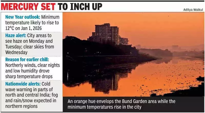 Pune Braces for 10°C Chill, IMD Predicts Temperature Rise to 11°C