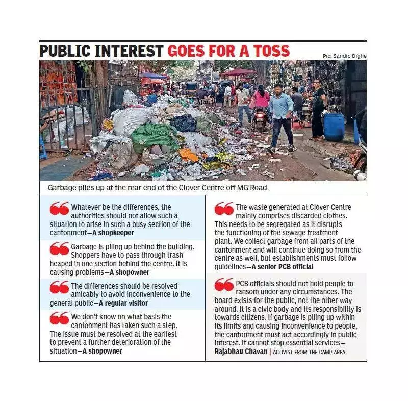 Pune's Clover Centre Garbage Crisis: 2-Week Standoff Over 50 Tonnes of Waste