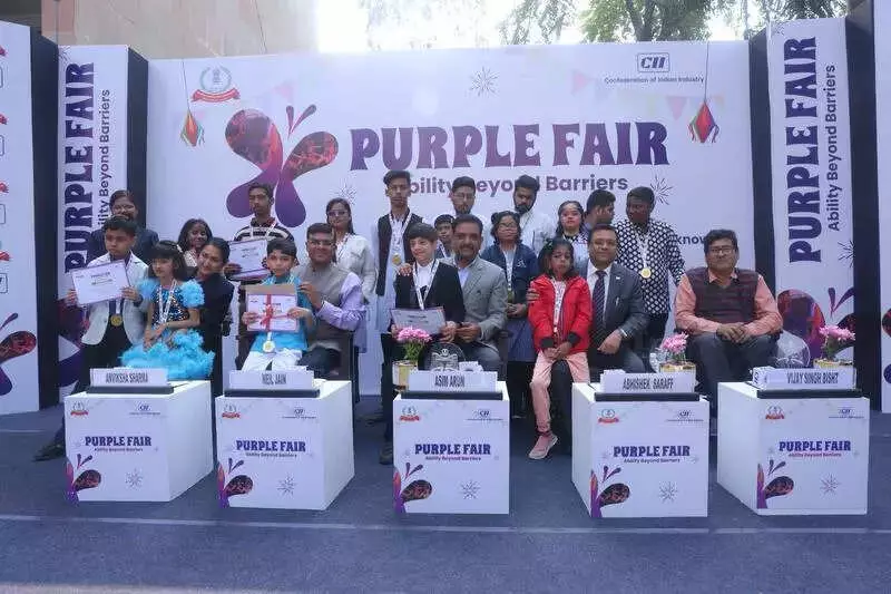 Purple Fair in Lucknow Showcases Talent of Differently-Abled, Marks Disability Day