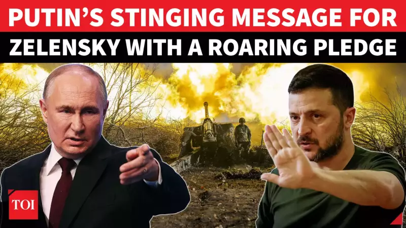 Putin Accuses Zelensky of Neo-Nazi Links, Urges Diplomacy in Ukraine War