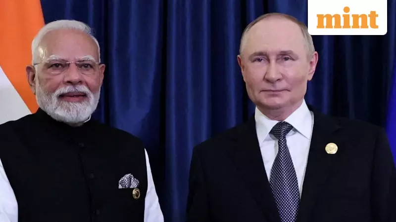 Putin in India: 27-Hour Visit for Summit, Private Modi Dinner