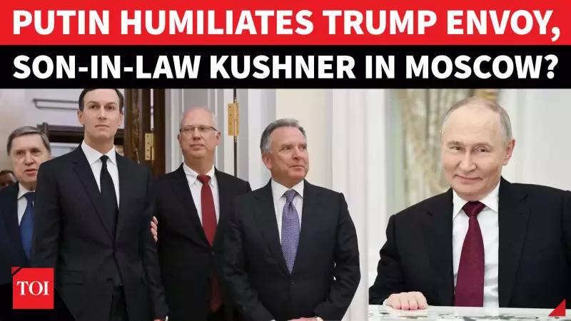 Putin Makes US Envoys Wait Hours for Ukraine Talks in Moscow