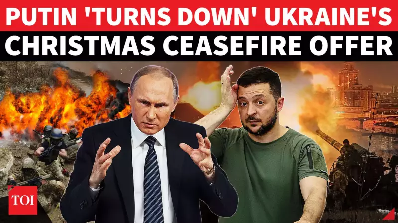 Putin Rejects Zelensky's Christmas Ceasefire; Russia Demands Full Peace Deal
