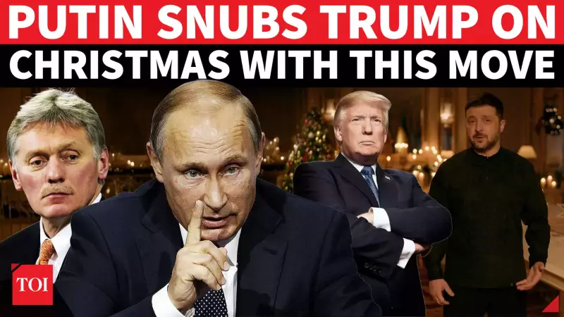 Putin Sends Christmas Telegram to Trump; No Call Scheduled Amid Ukraine Talks