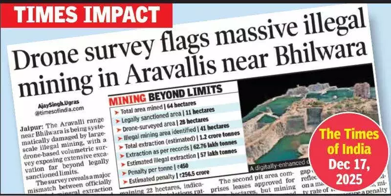 Rajasthan Acts: 8 Mining Leases Face Action After Drone Exposes Illegal Extraction
