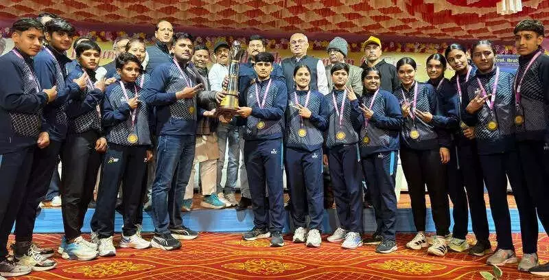 Rajasthan Junior Girls Win Bronze at 51st National Kabaddi Championship 2025